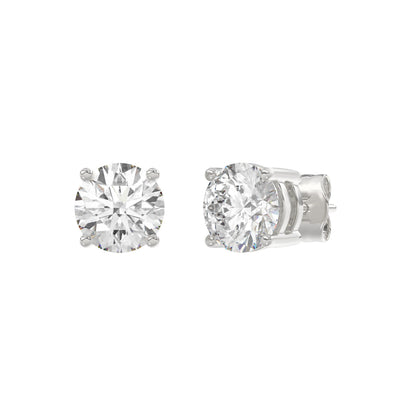 18K White Gold, angled view