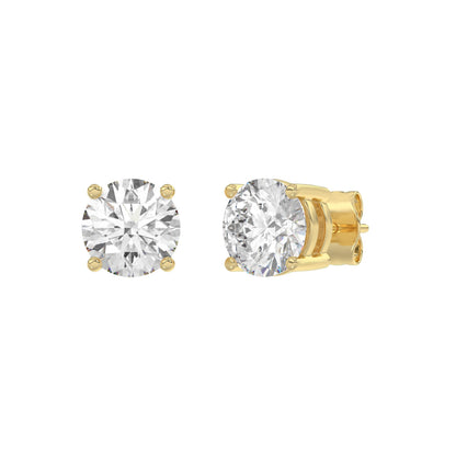 14K Yellow Gold, angled view