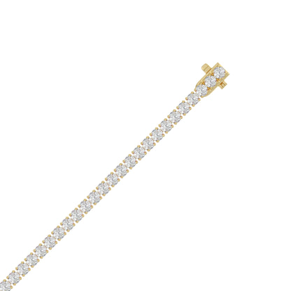 9K Yellow Gold, top view