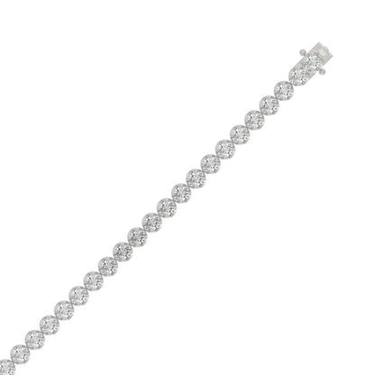 9K White Gold, top view