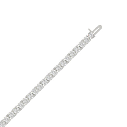 9K White Gold, flat view
